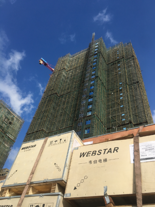 企業(yè)熱點|韋伯電梯助力湖北省安陸市西城新區(qū)開啟“一鍵直達”！